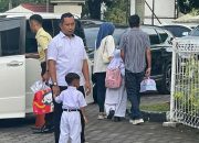 Imbauan Gubernur Mahyeldi Direspons Positif, Banyak Ayah Antar Anak Pada Hari Pertama Sekolah