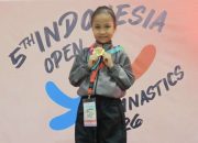 Wako Zulmaeta Apresiasi Alesha Alicia Novea yang Raih Medali Emas Gymnastics Indonesia Open 2026