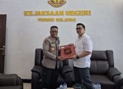 Jalin Silahturahmi, Kapolres Pessel Datangi Kejari Pessel