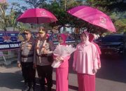 Pedang Pora, Warnai Penyambutan AKBP Ricky Ricardo beserta Istri di Polres Pessel