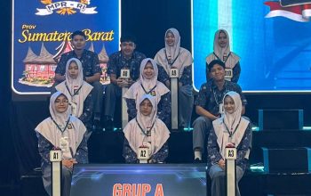 Juara I LCC Empat Pilar, SMAN 3 Painan Wakili Sumbar ke Tingkat Nasional