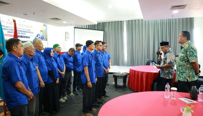 Pelantikan Pengurus PWI Padang Pariaman/Pariaman 2026-2029, Idham Fadhli Tekankan Kerja Nyata