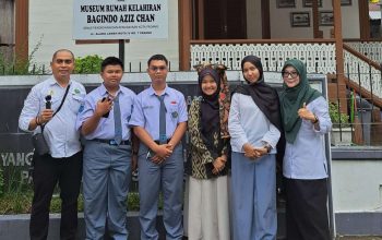 Jejak Bagindo Aziz Chan Jadi Lokasi Syuting Storytelling Siswa MAN 2 Padang