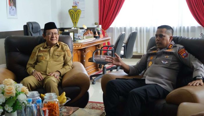 Wako Zulmaeta Menerima Kunjungan Silaturahmi Kapolres Payakumbuh AKBP Irwan Andeta