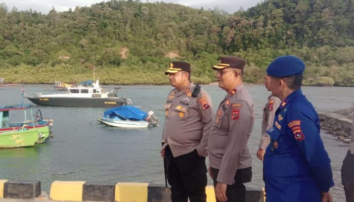 Antisipasi Dua Bibit Siklon Tropis, Kapolres Pessel Cek Armada Satpolairud