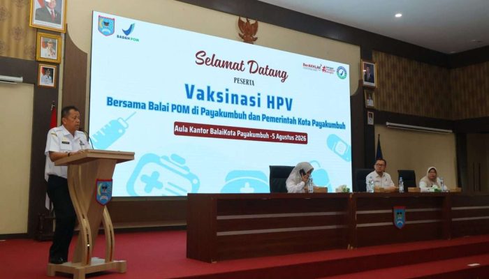 Cegah Kanker Serviks, Pemko Payakumbuh Dukung Vaksinasi HPV Bagi ASN