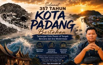 357 Tahun Kota Padang Bertahan: Tantangan Kota Pesisir di Tengah Bencana Dan Era Modernisasi