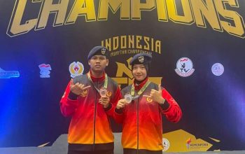Dua Prajurit Kodaeral ll Raih Peringkat Dua dan Tiga pada Event Kejuaraan Nasional Indonesia Muaythai Championship
