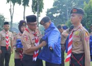 Sekdako Rida Ananda Lepas Kwarcab 0314 Gerakan Pramuka Kota Payakumbuh Mengikuti Jamnas XII Tahun 2026