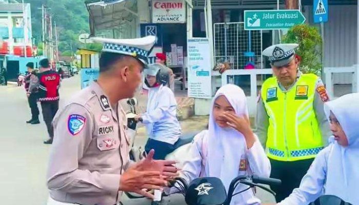Satlantas Polres Pessel Sosialisasikan Aturan Sepeda Listrik dan Sepeda Motor Listrik