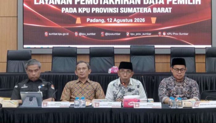 Forum Konsultasi Publik KPU Sumbar Soroti Update Cek DPT Online dan Data Domisili