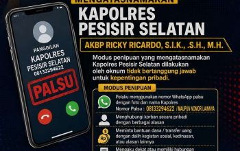 Kapolres Pessel Himbau Masyarakat Waspadai Penipuan Mengatasnamakan Kapolres