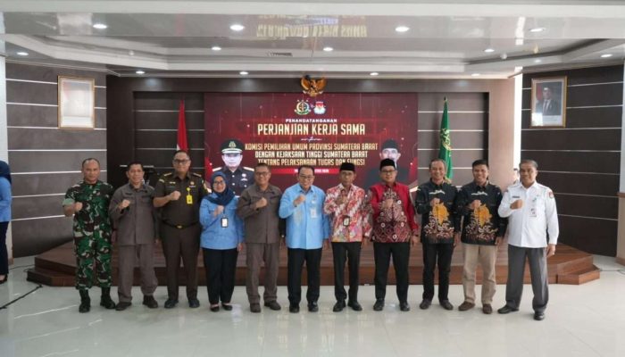 KPU dan Kejaksaan se-Sumbar Perkuat Sinergi Hukum, Antisipasi Sengketa Pemilu dan Pilkada