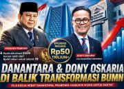 Pidato Kenegaraan Prabowo: Dony Oskaria dan Danantara di Balik Transformasi Besar BUMN