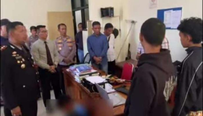 13 Pemuda Ditangkap Pasca Bentrok di Kampung Luhung, Kini Sudah Diperbolehkan Pulang