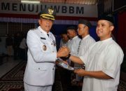 HUT RI Ke-81 di Lapas, Wakil Wali Kota Elzadaswarman Serahkan SK Remisi kepada 168 Warga Binaan