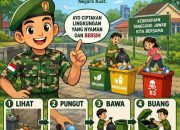 Dandim 0311/Pessel Ajak Masyarakat Ciptakan Lingkungan Nyaman dan Bersih