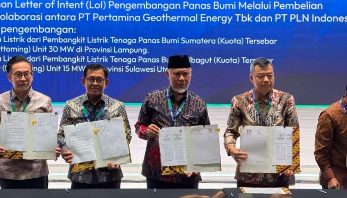 Gubernur Mahyeldi Tegaskan Komitmen Sumbar Kembangkan Energi Geothermal