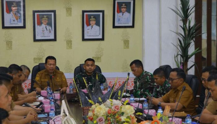 Dandim 0311/Pessel dan Pemda Rapat Bahas Percepatan Pembangunan KDMP
