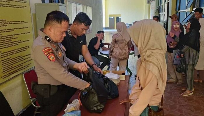 Sat Tahti Polres Pessel, Pendekatan Humanis dalam Pelayanan Kunjungan Keluarga Tahanan