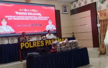 Patroli di Jalan Lintas Sumatera, Satresnarkoba Polres Pasaman Ringkus Lelaki Pembawa Ganja
