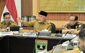 Narkoba hingga LGBT Jadi Perhatian, Gubernur Mahyeldi Perkuat Sinergi Forkopimda Susun Langkah Terpadu