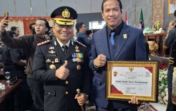 Raih PIN Emas Tokoh Masyarakat HJK ke-357, Aiptu David WW: Penghargaan Ini Amanah untuk Terus Mengabdi kepada Warga Padang