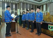 Lantik Empat Pejabat Eselon III, Sekda Arry: Jabatan Ditentukan Berdasarkan Kinerja