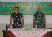 Dukung Terwujudnya Teritorial Berkualitas, Kodim 0311/Pessel Gelar Peningkatan Apkowil