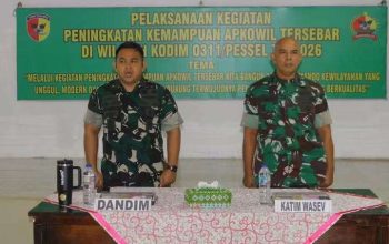 Dukung Terwujudnya Teritorial Berkualitas, Kodim 0311/Pessel Gelar Peningkatan Apkowil