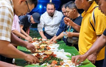 Makan Balanjuang, Yusri Latif Apresiasi Kekompakan IPEKAB dan Warga Kabun