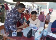 Peringati HUT Ke-81 TNI AL, Kodaeral II Gelar Aksi “Aku Cinta Laut” di Pantai Air Manis