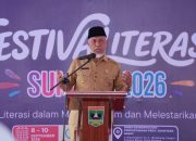 Gubernur Buka Festival Literasi Sumbar 2026, Dorong Literasi Jadi Gerakan Menjaga Alam dan Budaya