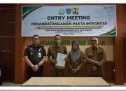 Tim PPS Kajari Pessel Laksanakan Entry Meeting dan Pakta Integritas Bersama Dinas PUPR