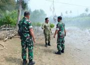 Dandim 0311/Pessel Turun Langsung Pastikan Kesiapan Sarana dan Prasarana Penanaman Mangrove