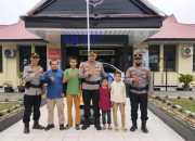 Tiga Atlit Padang Climber Dharmasraya Dilepas Kapolres Menuju Kejurprov Sumbar