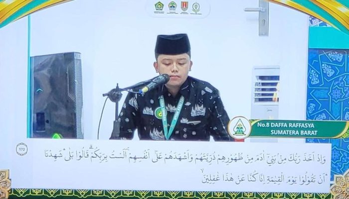 Hari Pertama MTQ Nasional XXXI, 12 Peserta Sumbar Mulai Perjuangkan Prestasi