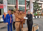 Atasi Dampak Kabut Asap, Bank Nagari Cabang Painan Bantu Pemda Pessel 16 Ribu Masker