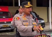 Apel Pagi, Kapolres Pessel Tegaskan Kembali Empat Atensi Penting
