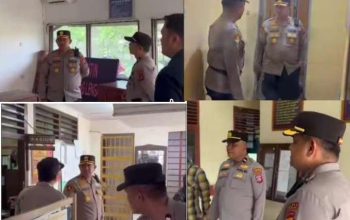 Sampaikan Commander Wish, Kapolres Pesisir Selatan Kunker ke Empat Polsek