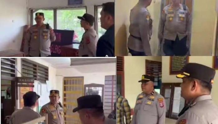 Sampaikan Commander Wish, Kapolres Pesisir Selatan Kunker ke Empat Polsek