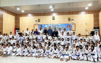 Wali Kota Padang Fadly Amran Resmi Buka Ujian Kenaikan Sabuk Lemkari se-Kota Padang 2026