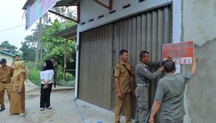 Pemko Payakumbuh Tertibkan Bangunan Tanpa Izin di Tiga Kecamatan
