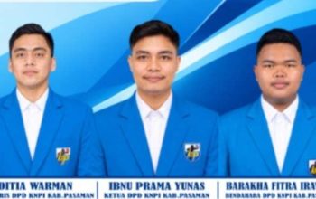 DPD KNPI Kabupaten Pasaman Periode 2026–2029 Dilantik, Ibnu Prama Yunas Jadi Ketua