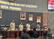 Wali Kota Padang Sampaikan Tiga Ranperda ke DPRD, Muharlion : Dewan Akan Segera Bahas