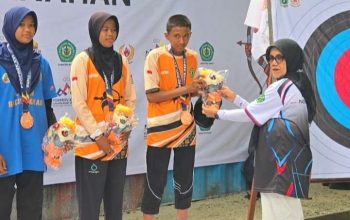 Pertama Kali Ikut Porprov, Perpani Pasaman Langsung Mempersembahkan Medali