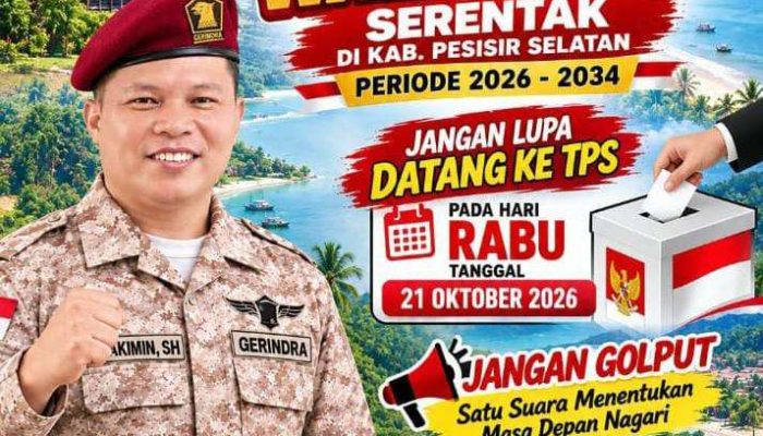 Wakil Ketua DPRD Pessel Hakimin : Jadikan Pilwana Pesta Demokrasi Badunsanak