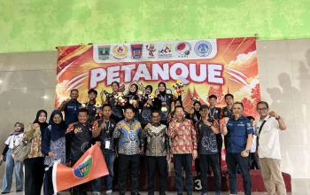 Cabor Petanque Pessel Sabet Juara Umum, Tiga Emas dan Tiga Perunggu di Porprov XVI Tahun 2026