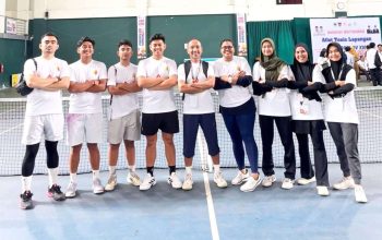 Sejarah! Hari Terakhir Tenis Porprov XVI All Final, Kota Solok Pastikan Sapu Bersih Emas