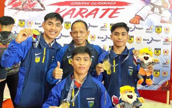 Dua Emas Kata untuk Pessel, Karate Pessel Bersinar di Porprov XVI